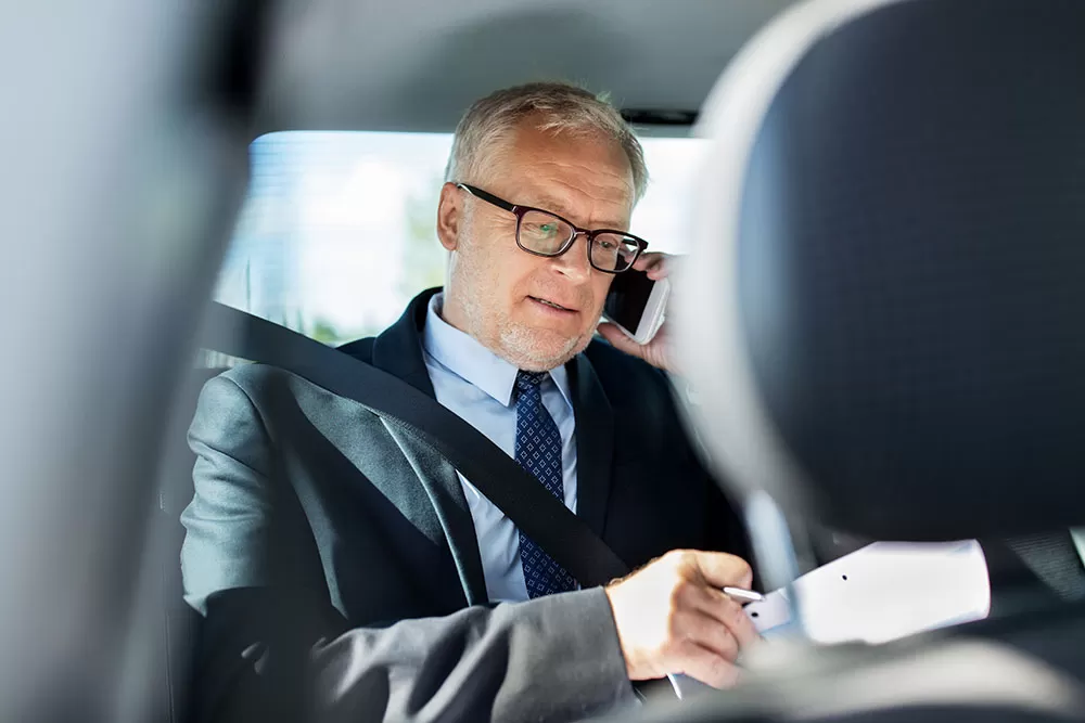 Luxury airport transfer service